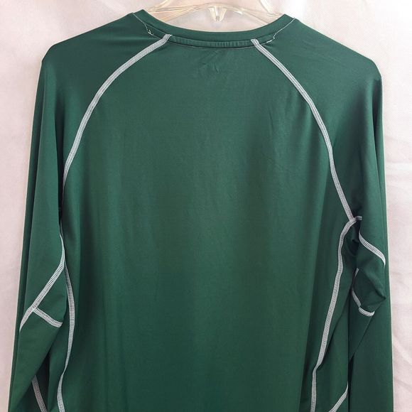 Mizuno Elite 9 Newport Long Sleeve Forest Green Volleyball Jersey Women (XL) NWT - Picture 5 of 12